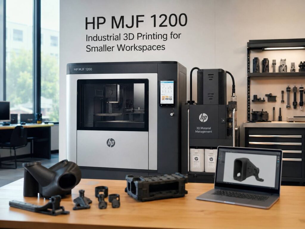 HP MJF 1200 Brings Industrial 3D Printing to Smaller Workspaces