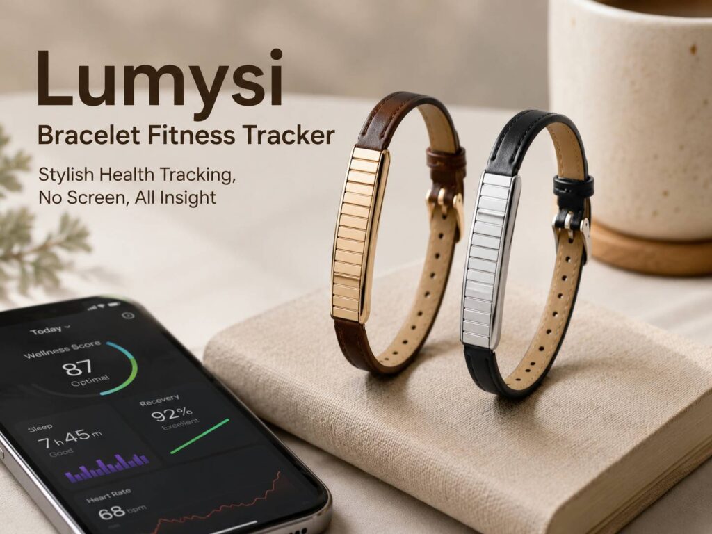 Lumysi Bracelet Fitness Tracker: A Stylish Screen-Free Wearable for People Who Want Health Tracking Without the Smartwatch Look