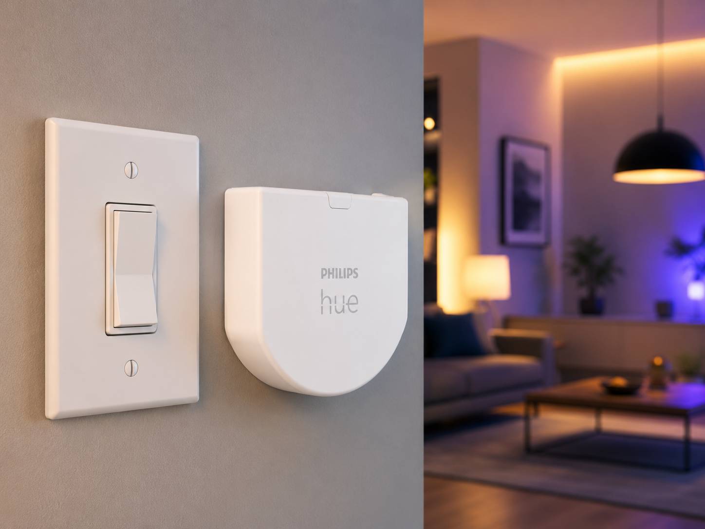 Philips Hue Wired Wall Switch Module Enhances Convenience 