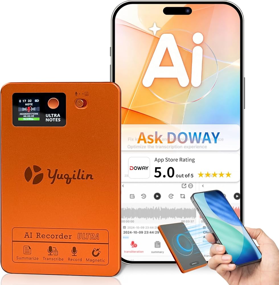Pocket AI note-taking device