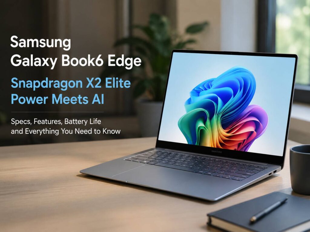 Samsung Galaxy Book6 Edge Brings Snapdragon X2 Elite Power to the AI Laptop Race