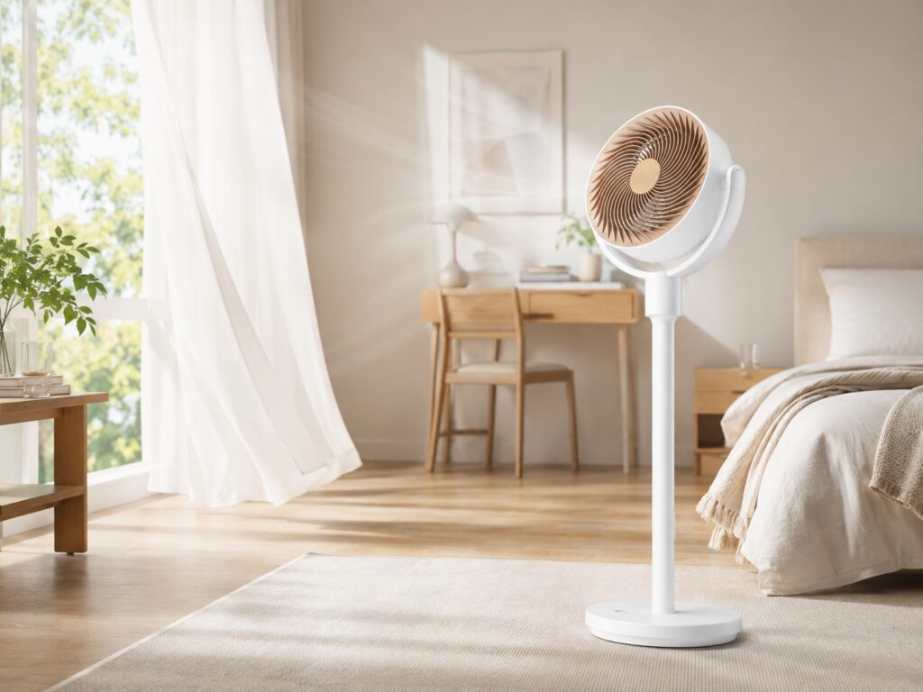 SwitchBot Standing Circulator Fan Makes Smart Cooling Feel Useful at Home