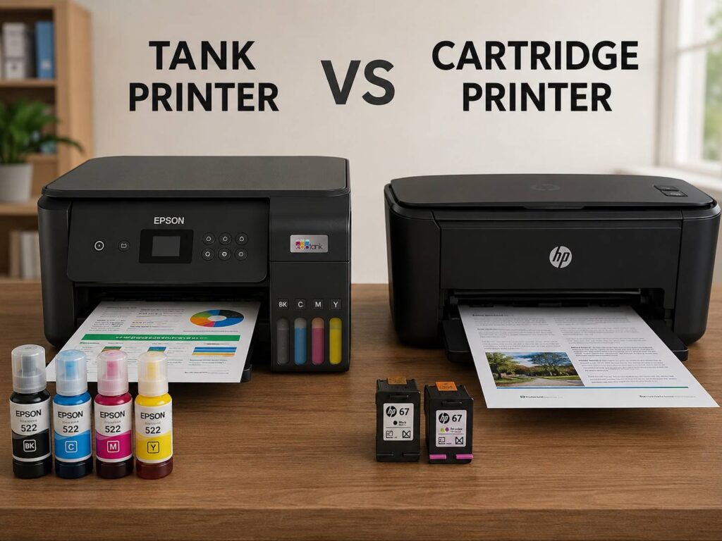 Tank Printer vs Cartridge Printer: Which One Should You Buy in 2026?