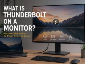 What Is Thunderbolt on a Monitor? The One-Cable Feature That Makes Laptops Feel Like Desktops