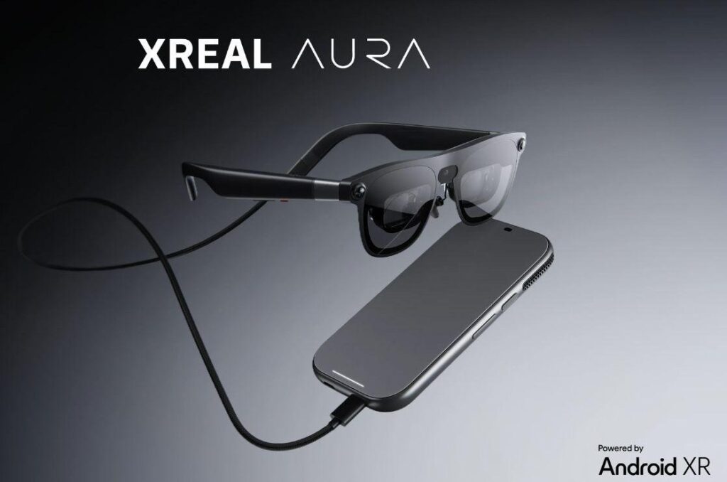 XREAL AURA Android XR glasses