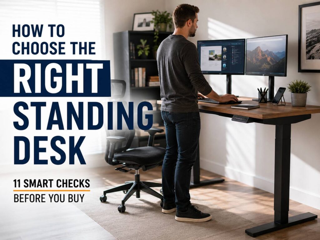 How to Choose the Right Standing Desk: 11 Smart Checks Before You Buy