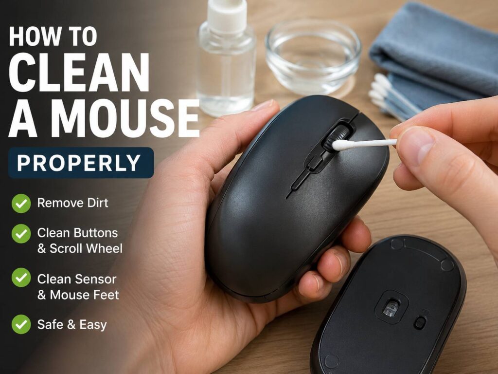 How to Clean a Mouse Properly: The Simple Guide That Keeps It Fast, Smooth, and Fresh