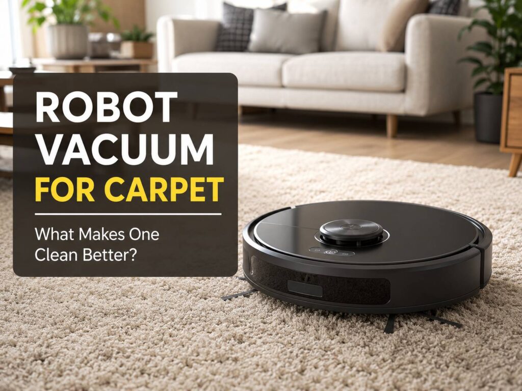 Best Robot Vacuum for Carpet: What Makes One Clean Better Than the Rest?