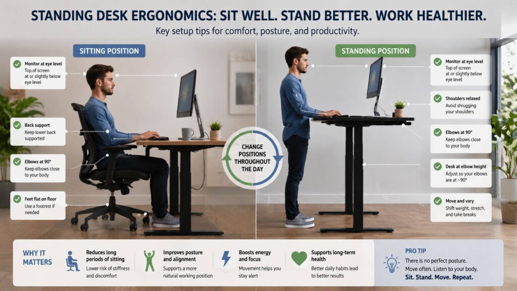 standing desks worth it in 2026 diagram