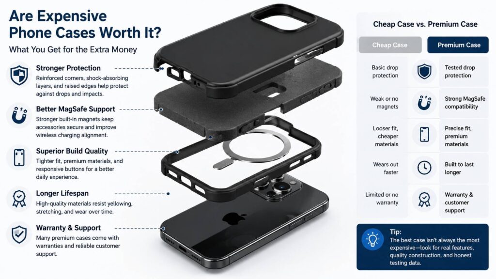 Are expensive phone cases worth it diagram
