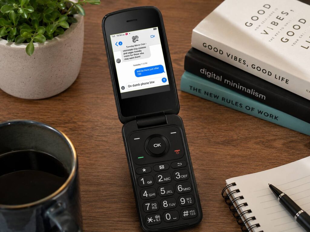 Dumb Co’s $20 Flip Phone Brings iMessage, Maps, and Uber Without the iPhone Distractions