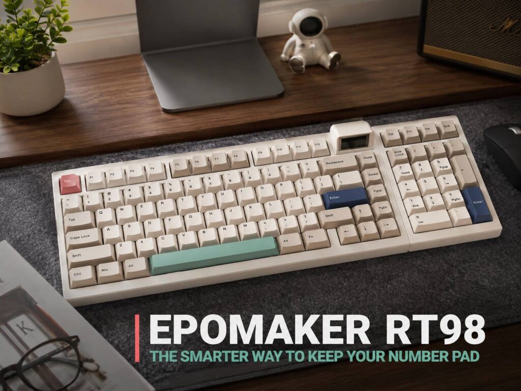Epomaker RT98 Makes the Number Pad Feel Useful Again