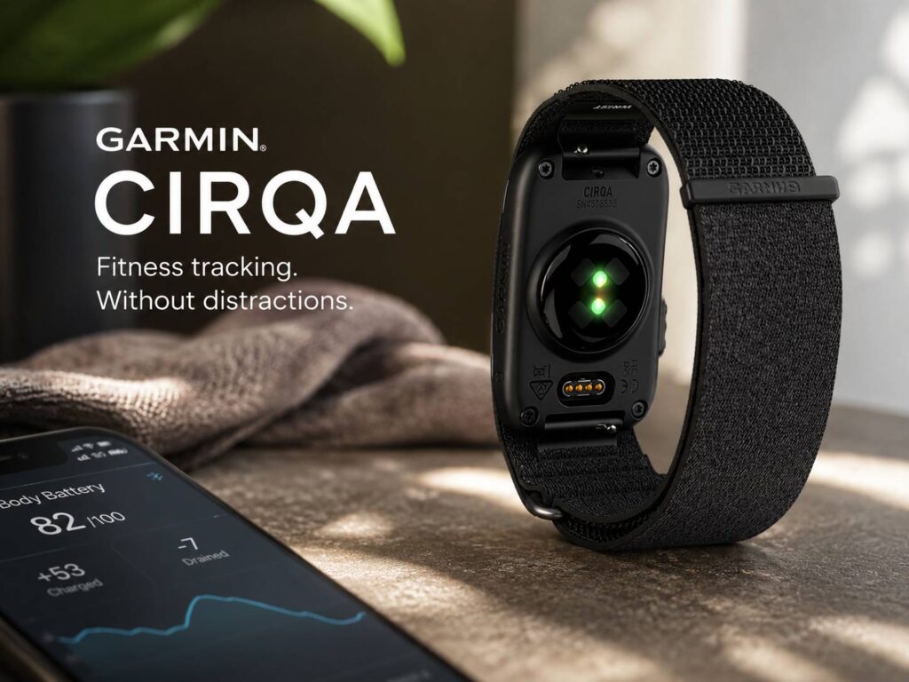 Garmin CIRQA Is a Screenless Fitness Tracker With No Required Subscription