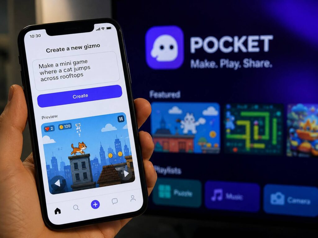 Meta Pocket Lets You Turn Text Prompts Into Playable AI Mini Games