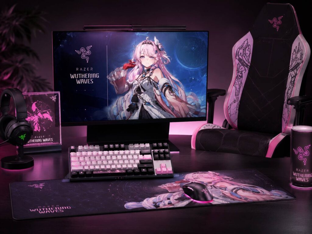 Razer Wuthering Waves Collection Gives Fans a Denia-Inspired Gaming Setup