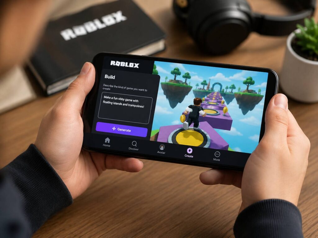 Roblox Build Will Let You Create Games on Your Phone With AI Prompts