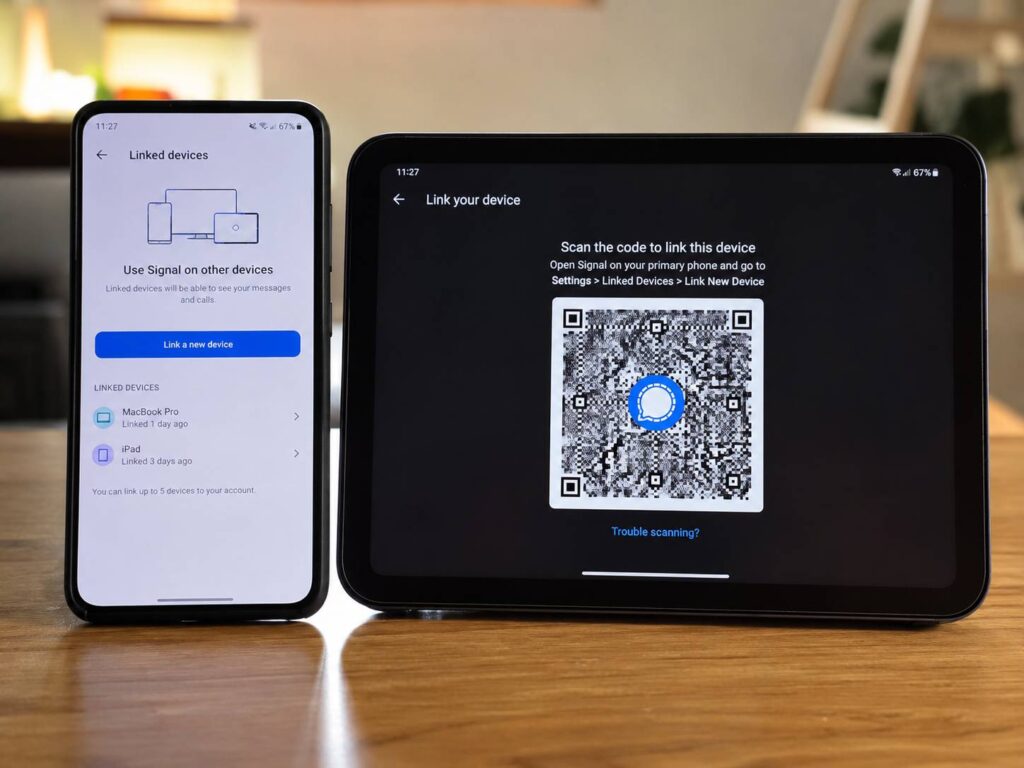 Signal Tests Android Phones and Tablets as Linked Devices, Bringing True Multi-Device Messaging Closer