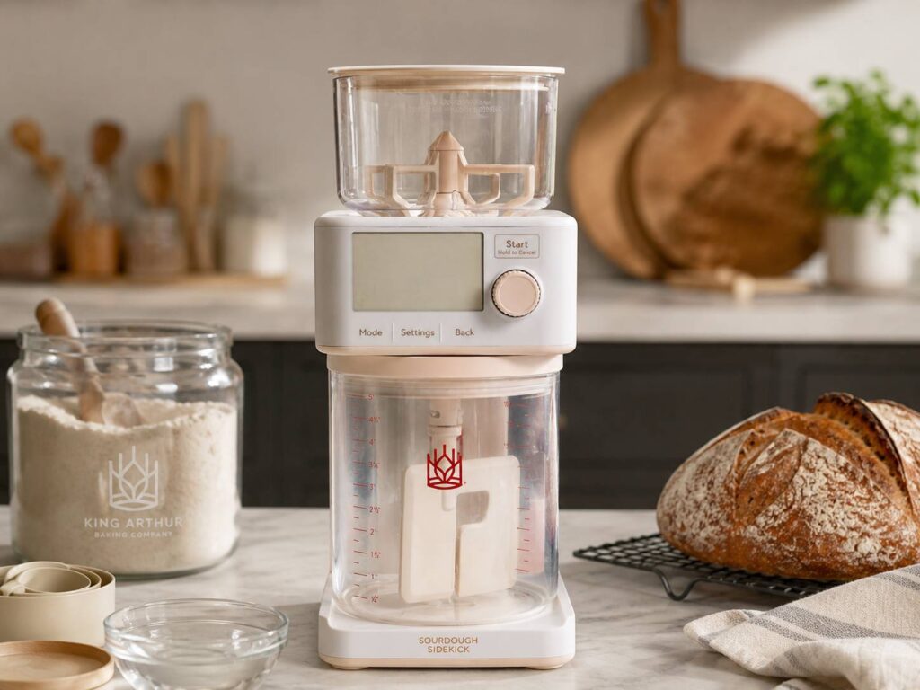 Sourdough Sidekick Turns Starter Feeding Into a Smarter Bread Baking Routine