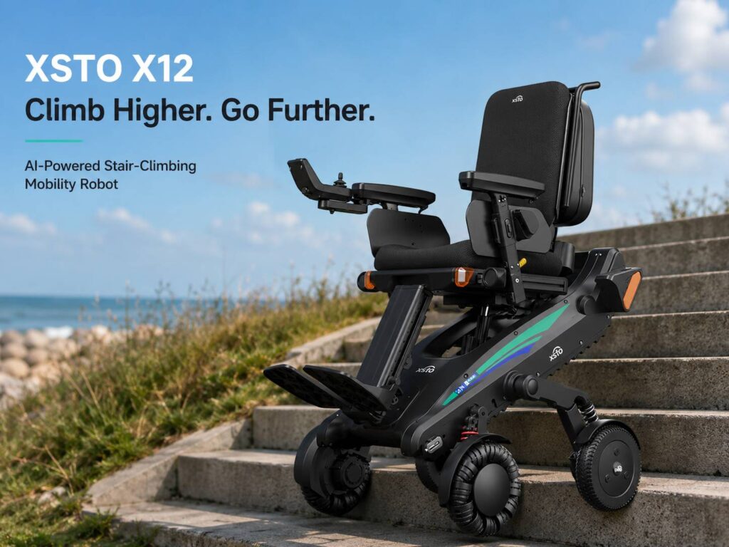 XSTO X12 Mobility Robot: AI Stair Climbing Meets All-Terrain Freedom