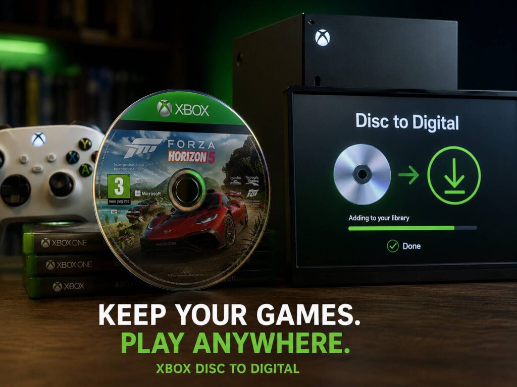 Xbox Disc-to-Digital Could Protect Physical Game Libraries in the Digital Era