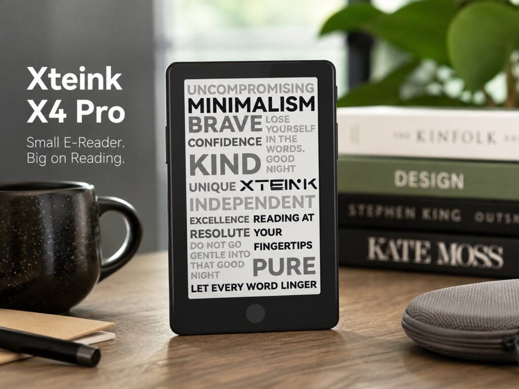 Xteink X4 Pro Brings Touch Controls and a Front Light to a Tiny E-Reader