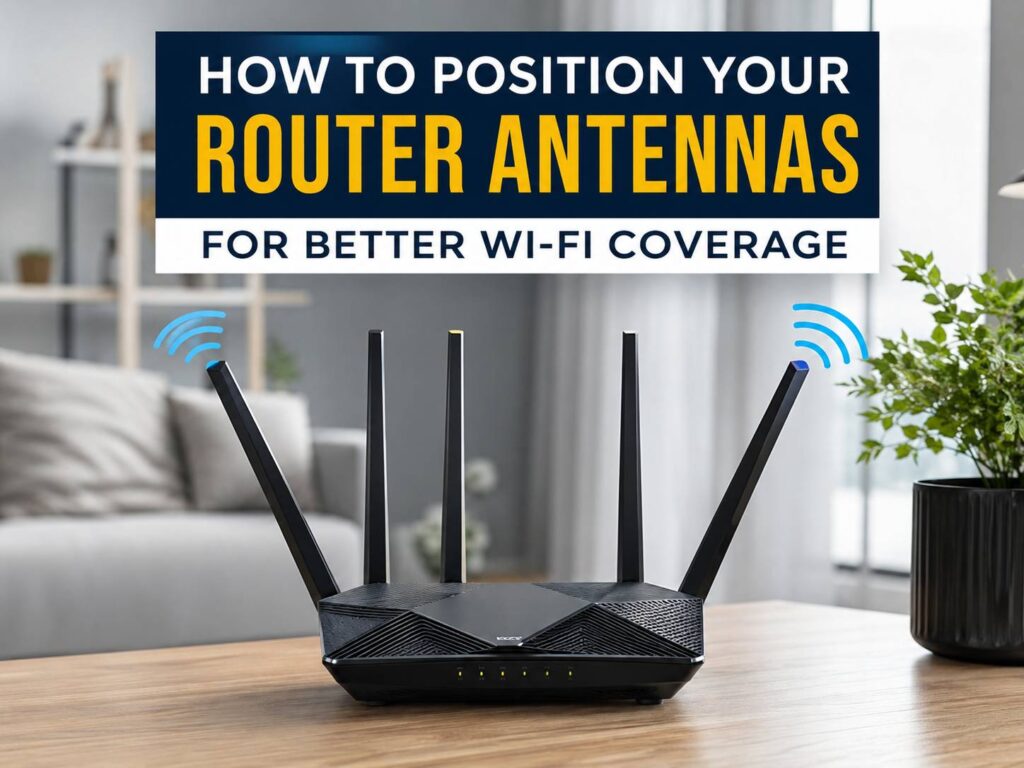 Best Router Antenna Position for Stronger Wi-Fi in Every Room