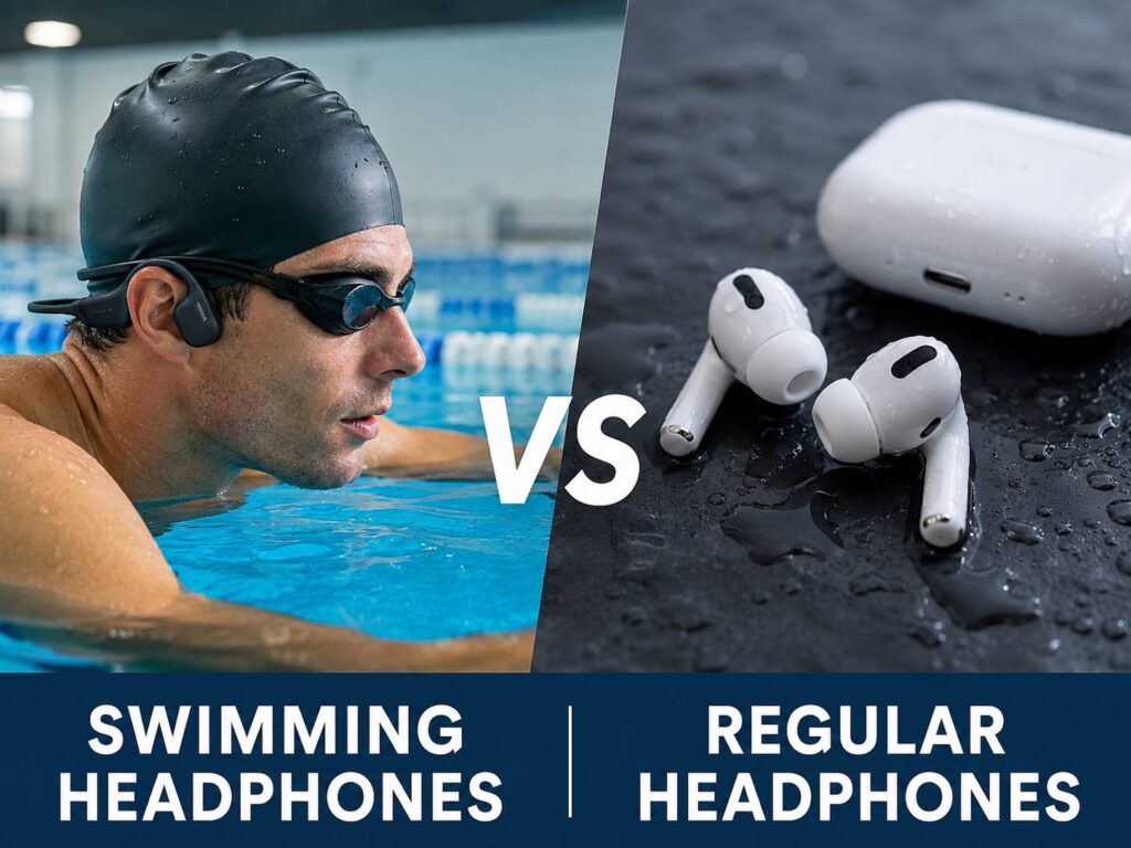 Swimming Headphones vs Regular Headphones: What Actually Works in the Pool?