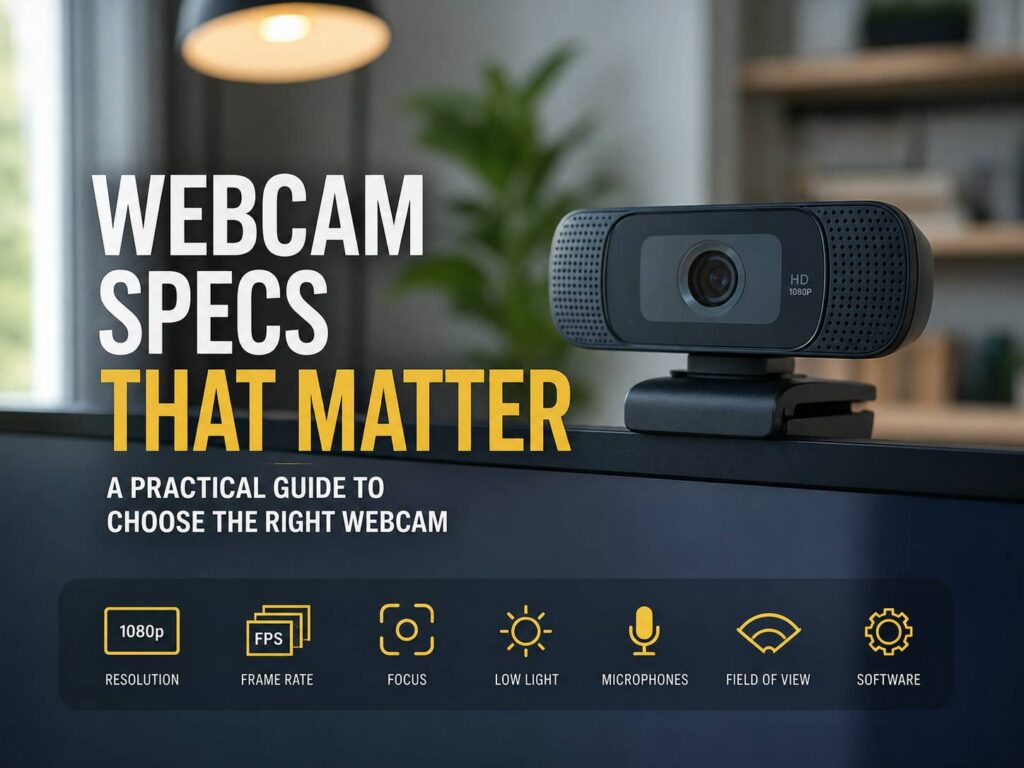 Webcam Specs That Matter: How to Choose a Camera That Looks Good in Real Calls