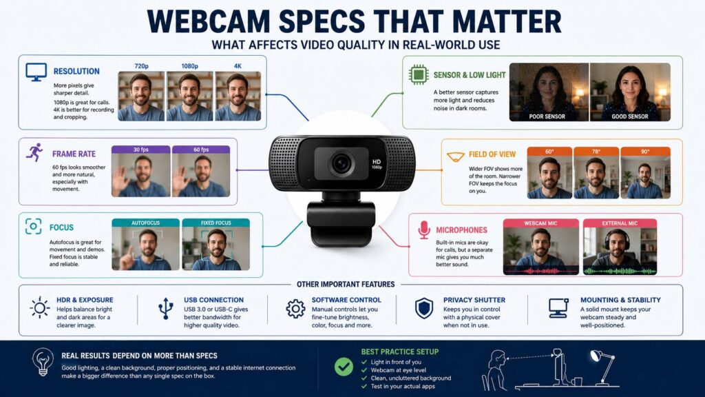 webcam specs that matter diagram