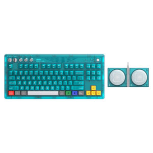 8BitDo Retro 87 Keyboard (Clear Blue)