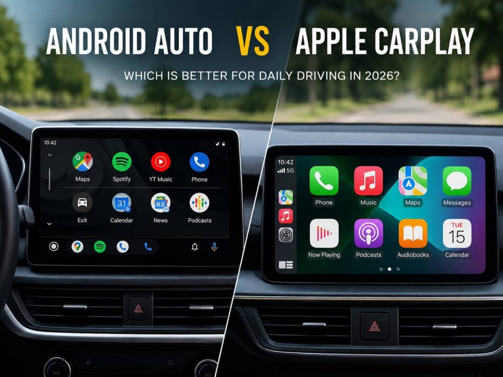 Android Auto vs Apple CarPlay in 2026: Which Is Better for Everyday Driving?