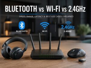 Bluetooth vs Wi-Fi vs 2.4GHz: Which Wireless Connection Is Best for Gaming, Speed, Range, and Everyday Use?