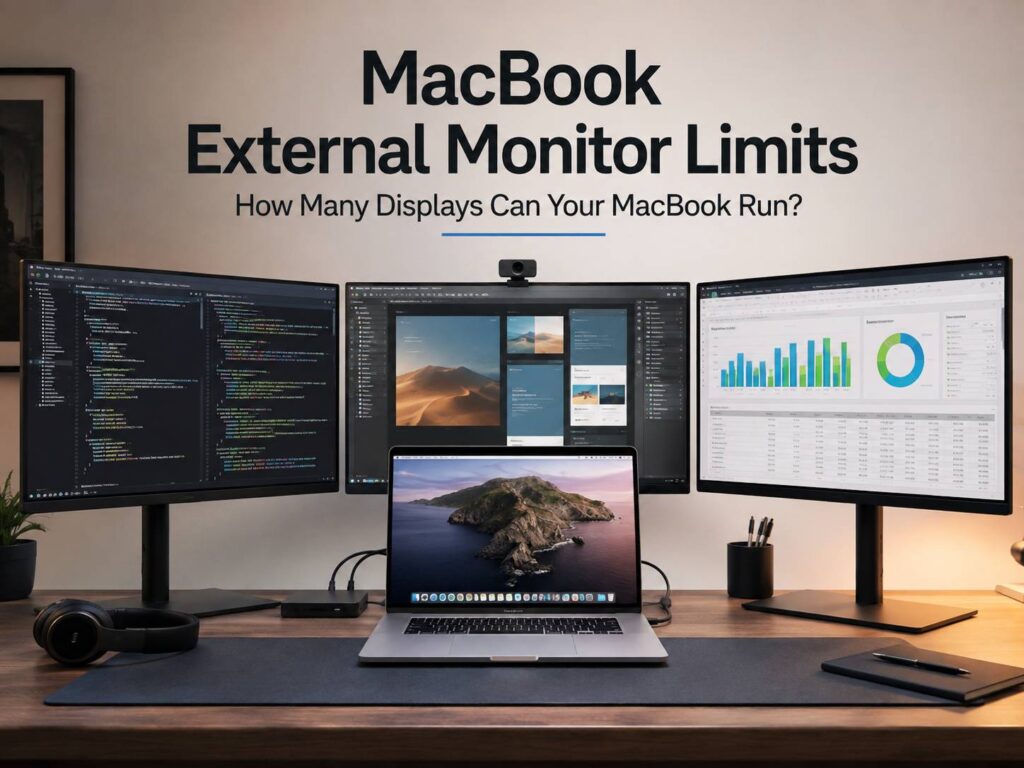 MacBook External Monitor Limits in 2026: How Many Displays Can Your MacBook Run?