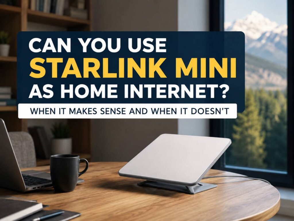 Starlink Mini as Home Internet in 2026: When It Works Well and When It Doesn’t