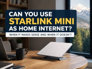 Starlink Mini as Home Internet in 2026: When It Works Well and When It Doesn’t