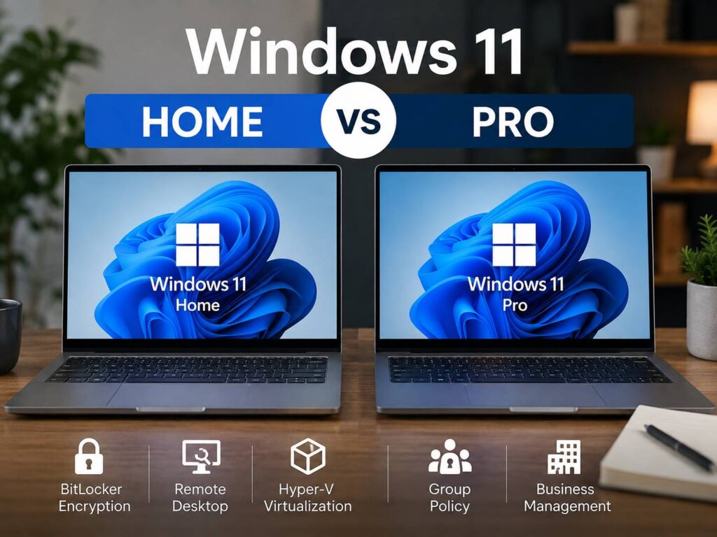 Windows 11 Home vs Pro: The Real Differences and Which One Is Worth Buying