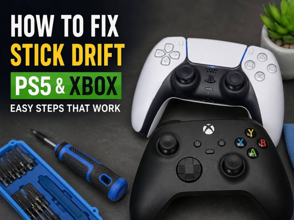 How to Fix PS5 and Xbox Stick Drift: 9 Things to Try Before Buying a New Controller