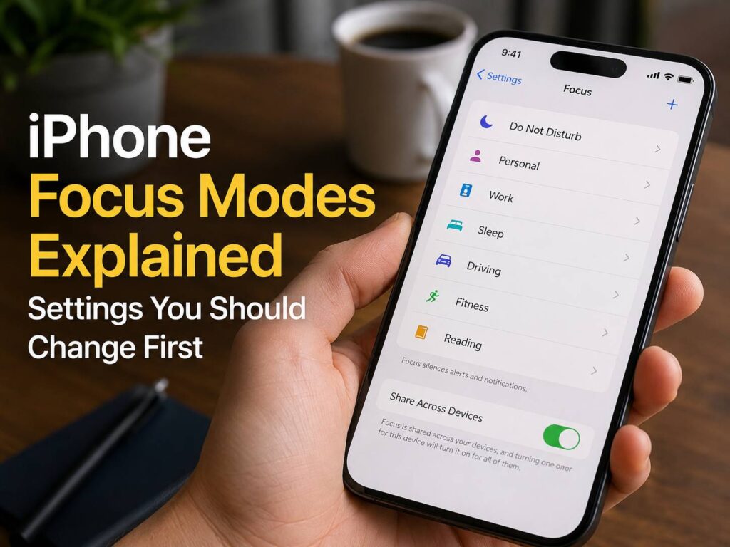 iPhone Focus Modes Explained: 12 Settings You Should Change First