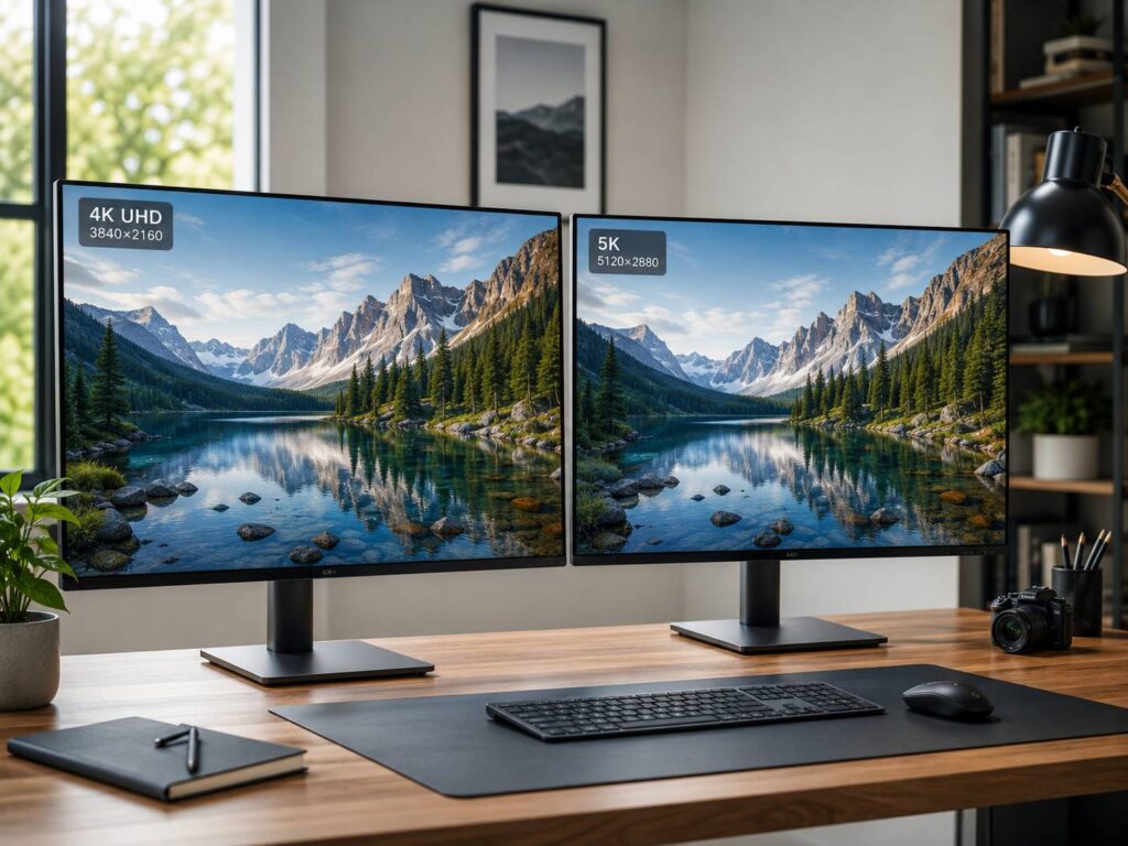 5K vs 4K Monitor: Is the Extra Resolution Really Worth It?