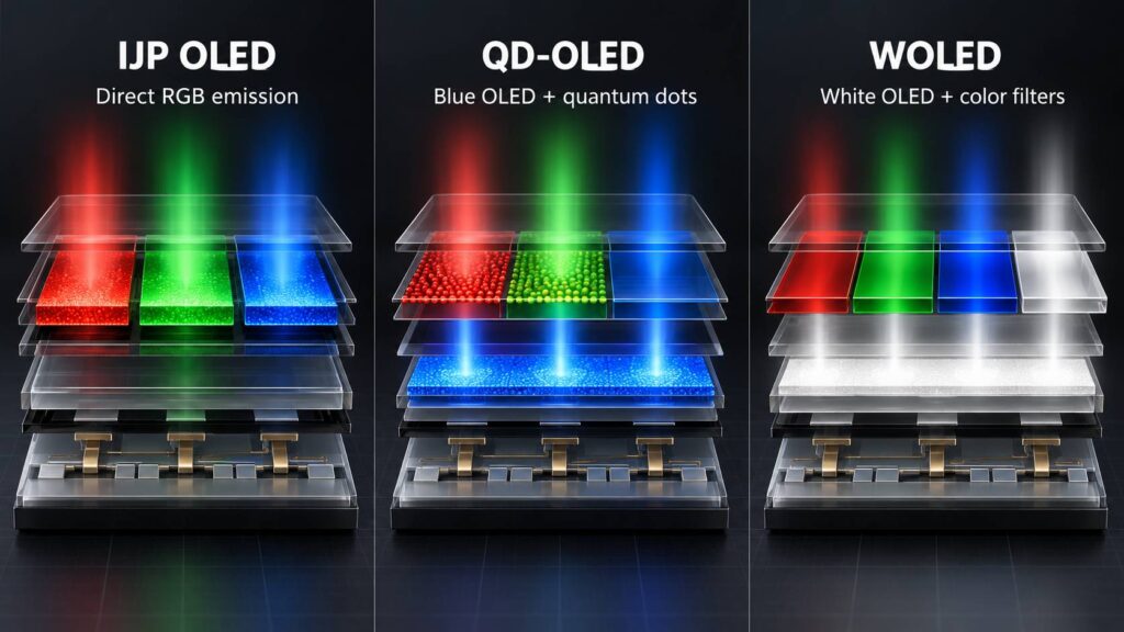 IJP OLED diagram