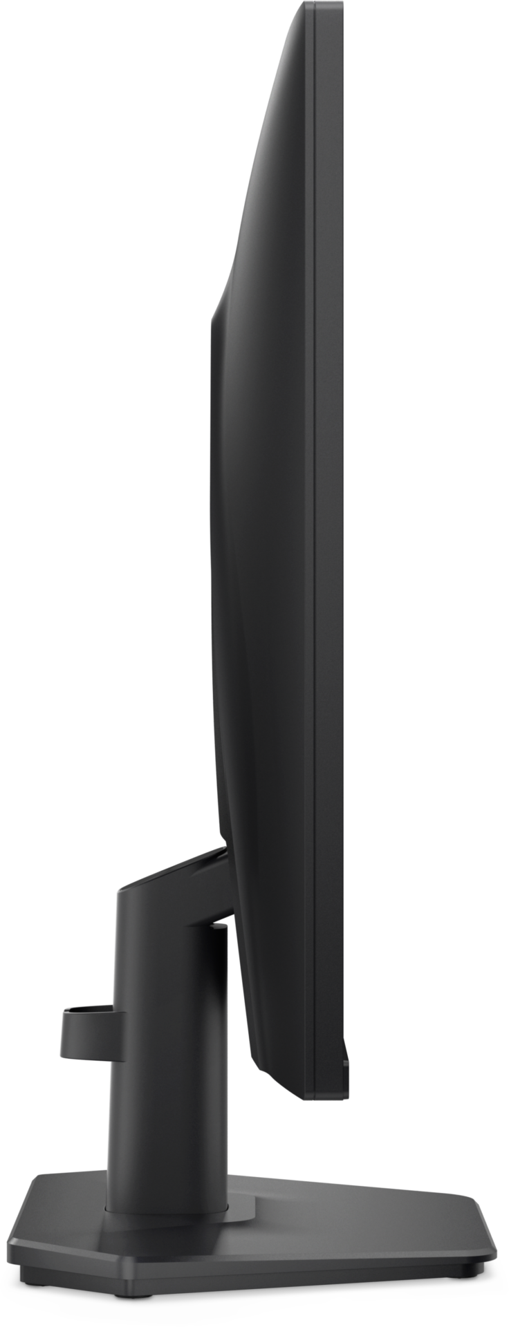 Side profile of the Dell SE2726HG showing the thin panel and the tilt-only stand