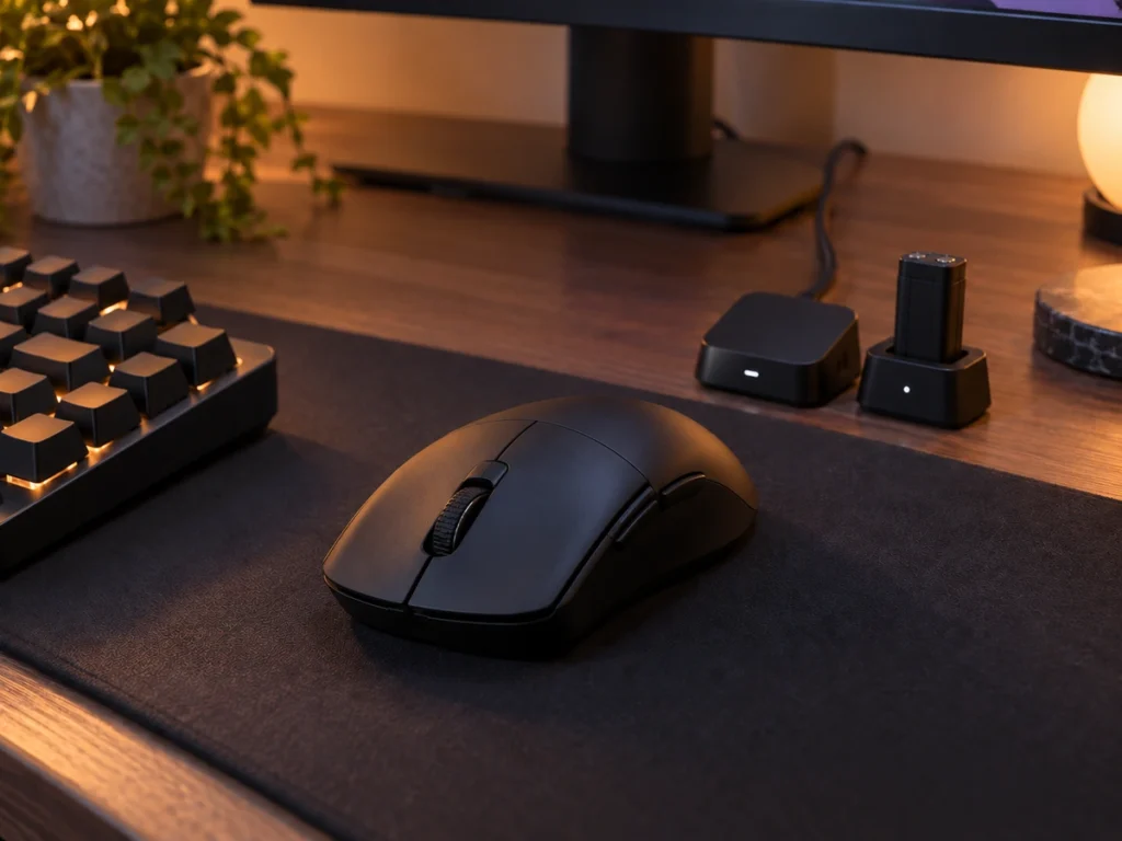 The SteelSeries Sensei Pro’s 32 Hours at 8K Come From Two 16-Hour Batteries